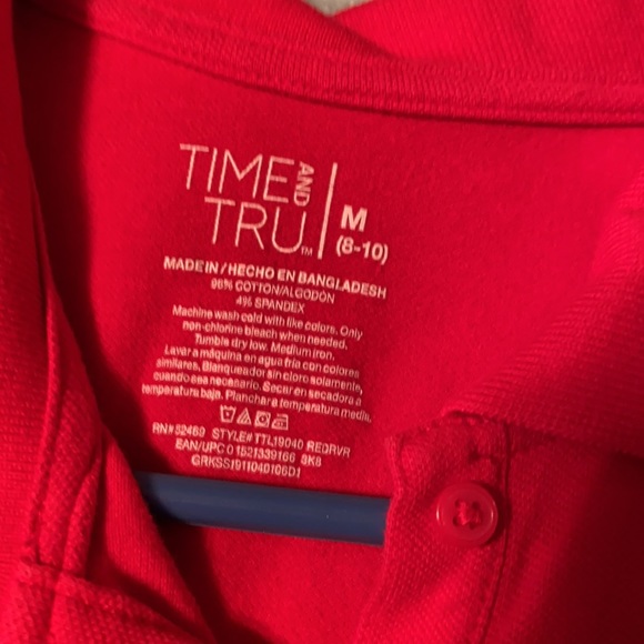 Red polo shirt - Picture 3 of 4